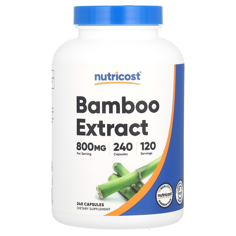 Nutricost, Bamboo Extract, 240 Capsules (400 mg per Capsule)