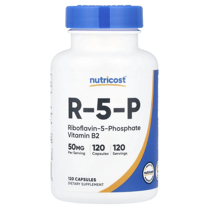 R-5-P نوتریکاست (R-5-P) 50 میلیگرم، 120 کپسول