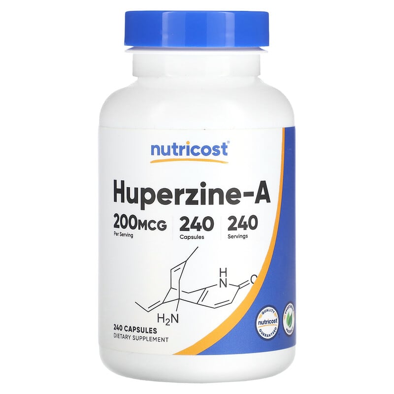 هوپرزین-A نوتریکاست (Huperzine-A) 200 میکروگرم، 240 کپسول