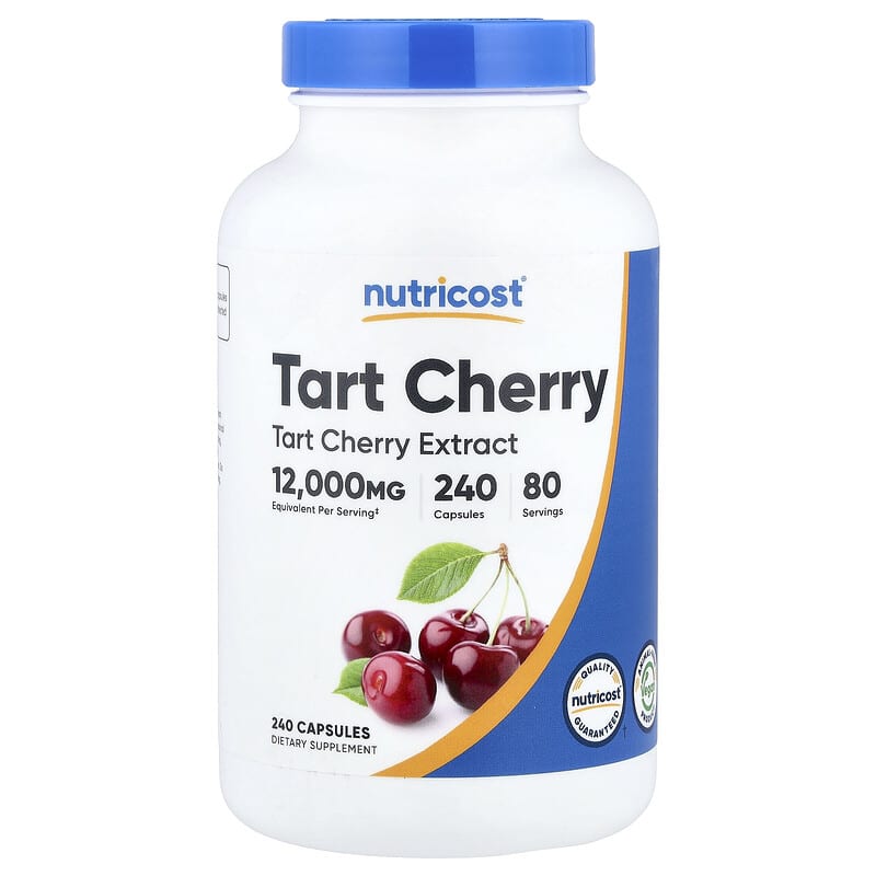 تارت چرری نوتریکاست (Tart Cherry) 240 کپسول، 400 میلیگرم در هر کپسول