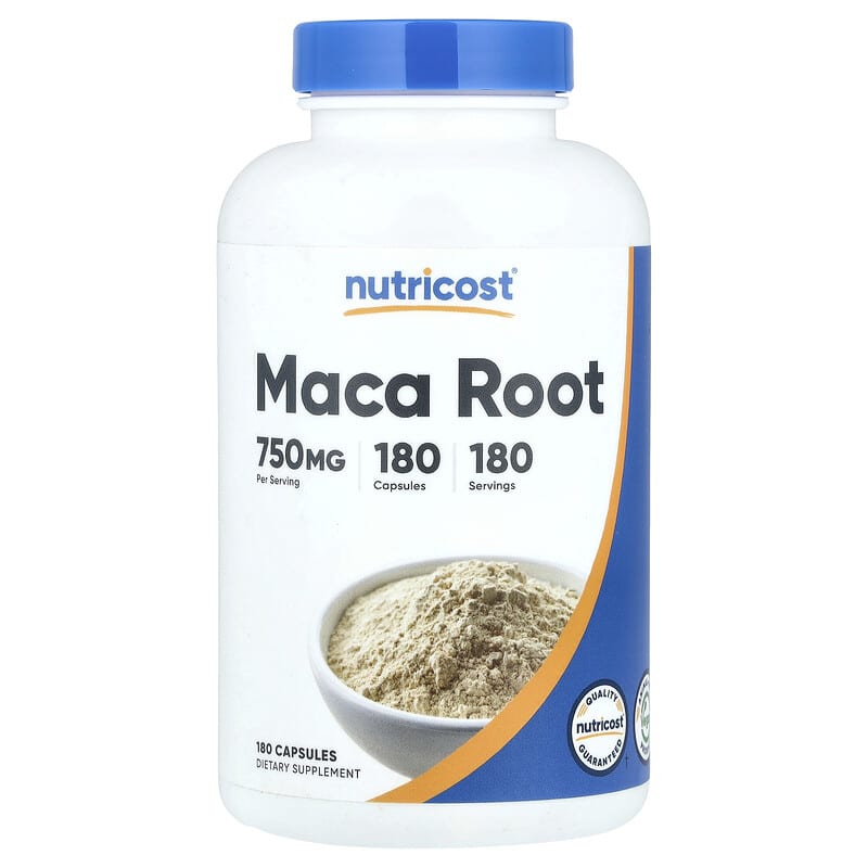 ریشه ماکا نوتریکاست (Maca Root) 750 میلیگرم، 180 کپسول
