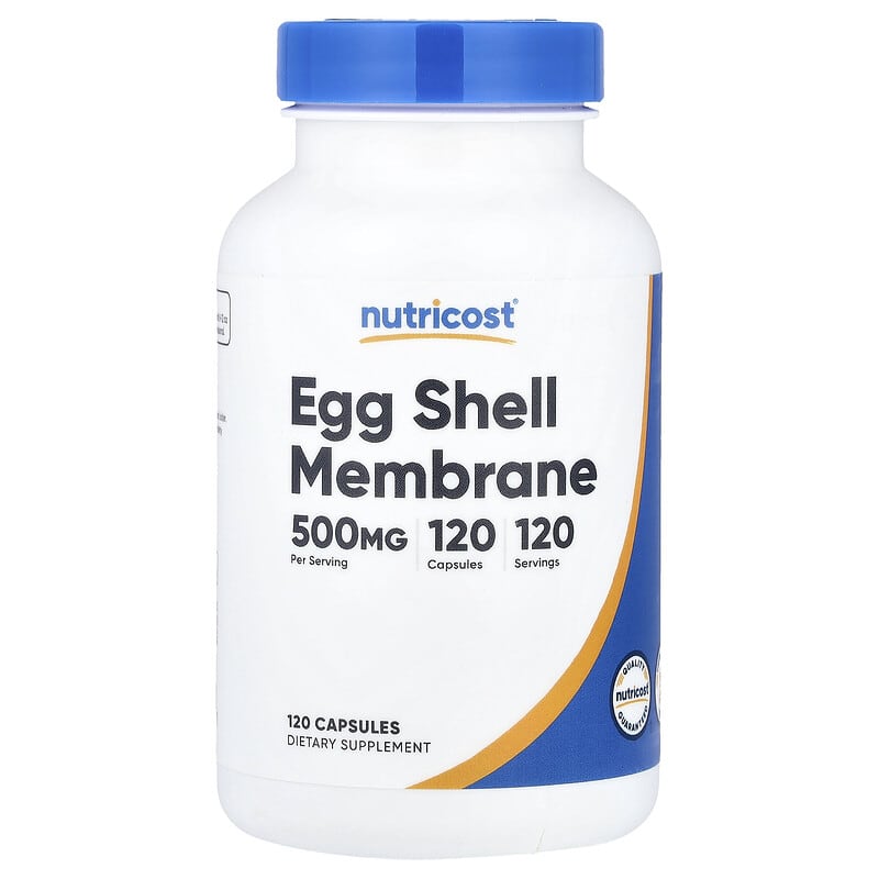 گگ شلل ممبران نوتریکاست (Egg Shell Membrane) 500 میلیگرم، 120 کپسول