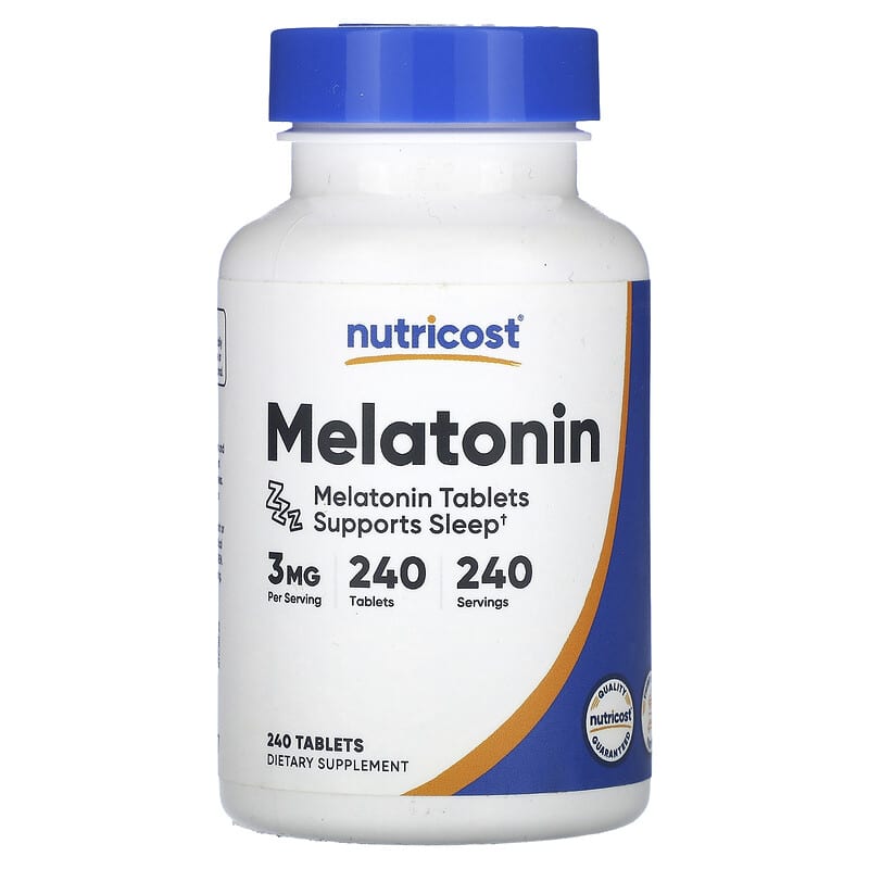 ملاتونین نوتریکاست (Melatonin) 3 میلیگرم، 240 قرص