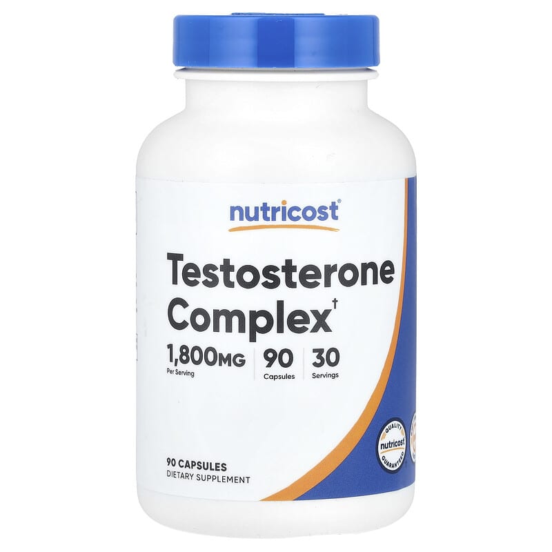 Nutricost, Testosterone Complex, 90 Capsules