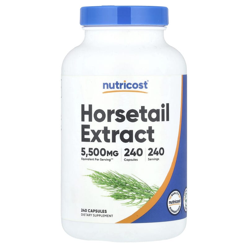 Nutricost, Horsetail Extract, 5,500 mg, 240 Capsules
