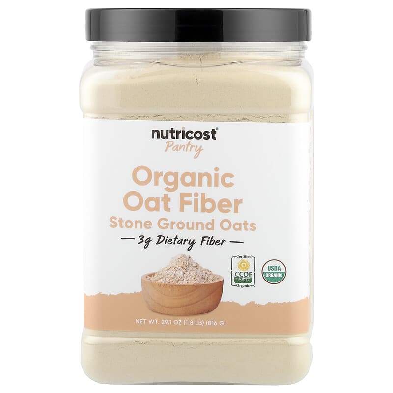 Nutricost, Pantry, Organic Oat Fiber, 29.1 oz (816 g)