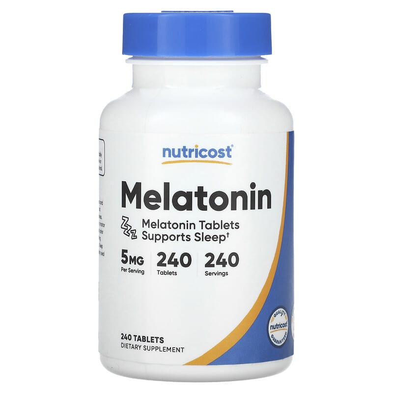 ملاتونین نوتریکاست (Melatonin) 5 میلیگرم، 240 قرص