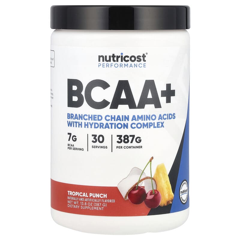 بیسیایای پلاس نوتریکاست (BCAA+) طعم پانچ استوایی، 387 گرم