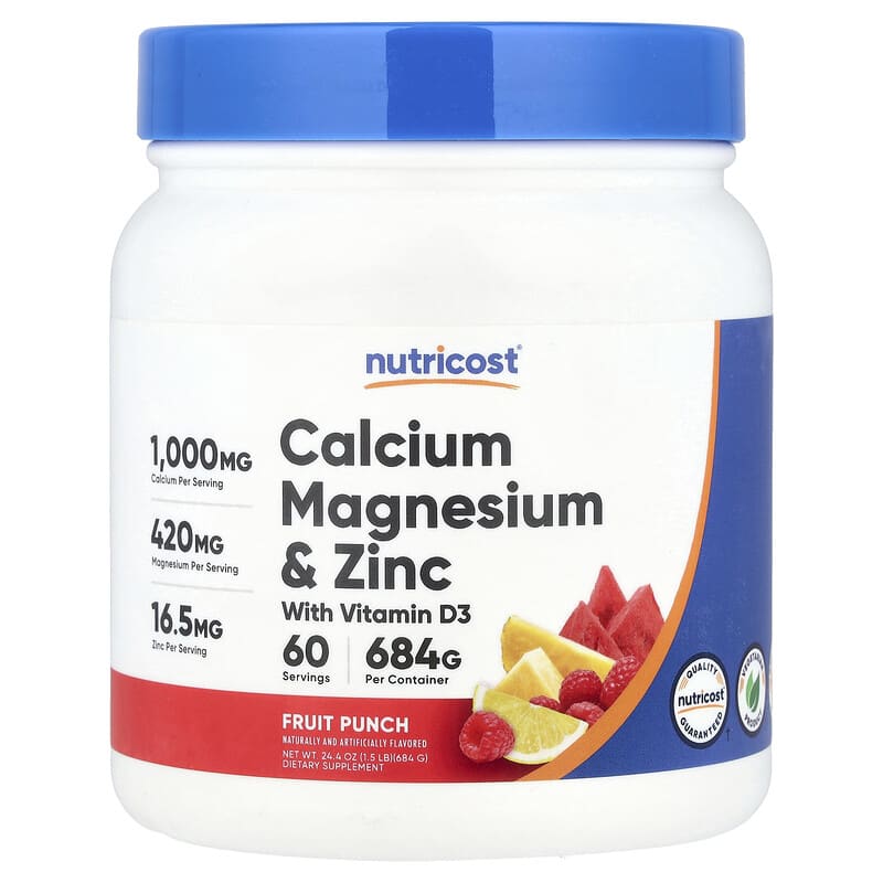 Nutricost, Calcium Magnesium & Zinc with Vitamin D3, 24.4 oz (684 g)